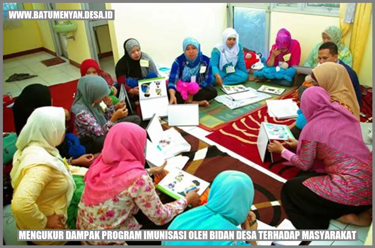 Mengukur Dampak Program Imunisasi oleh Bidan Desa terhadap Masyarakat