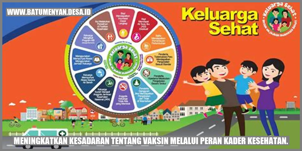 Meningkatkan Kesadaran tentang Vaksin melalui Peran Kader Kesehatan.