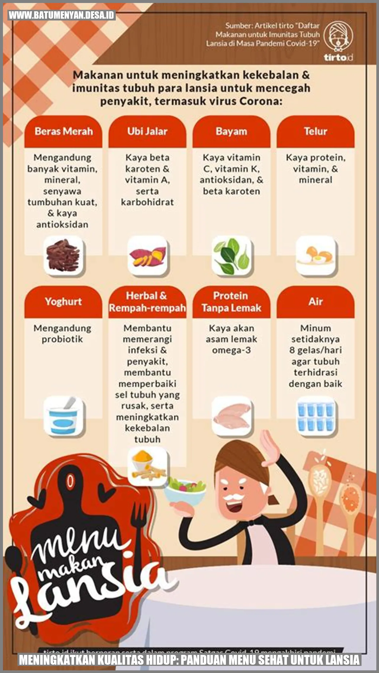 Meningkatkan Kualitas Hidup: Panduan Menu Sehat untuk Lansia