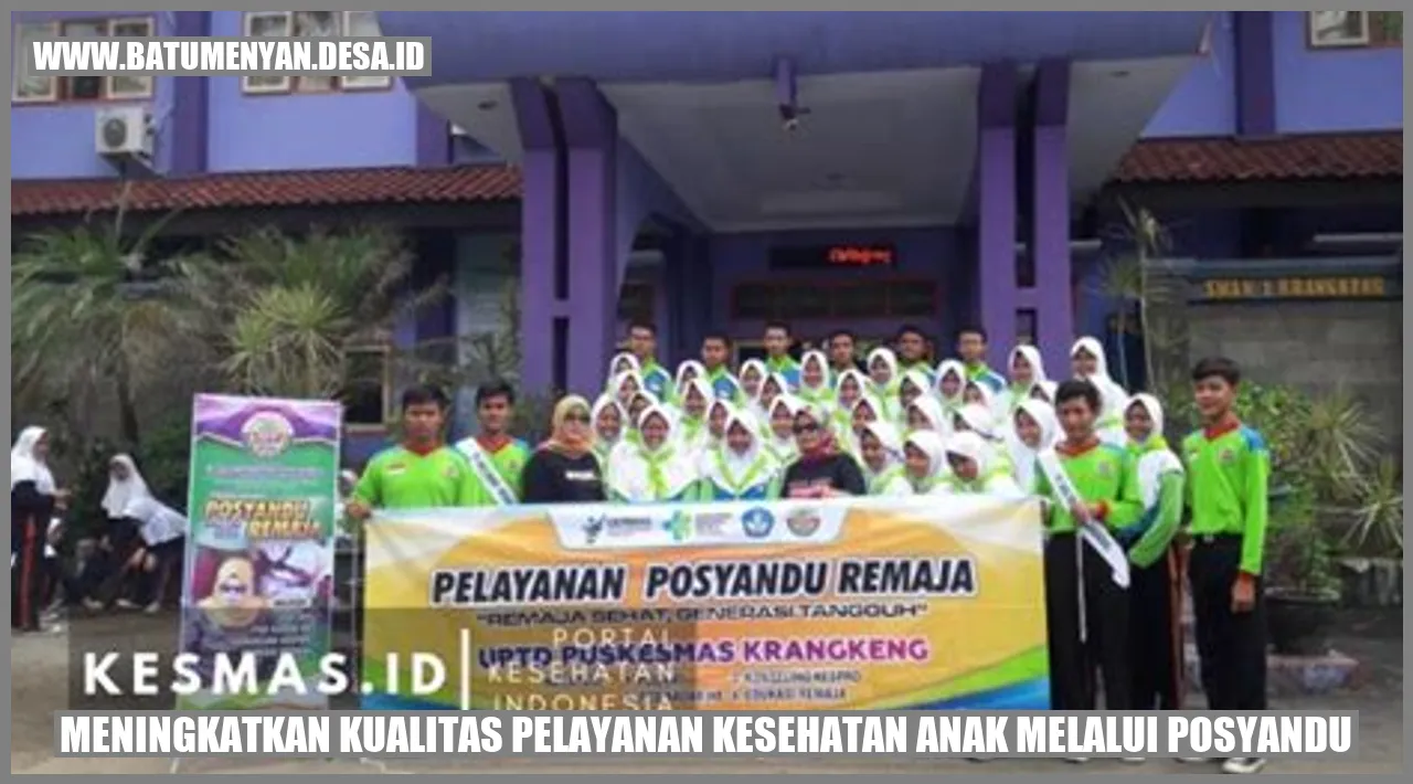 Meningkatkan Kualitas Pelayanan Kesehatan Anak Melalui Posyandu