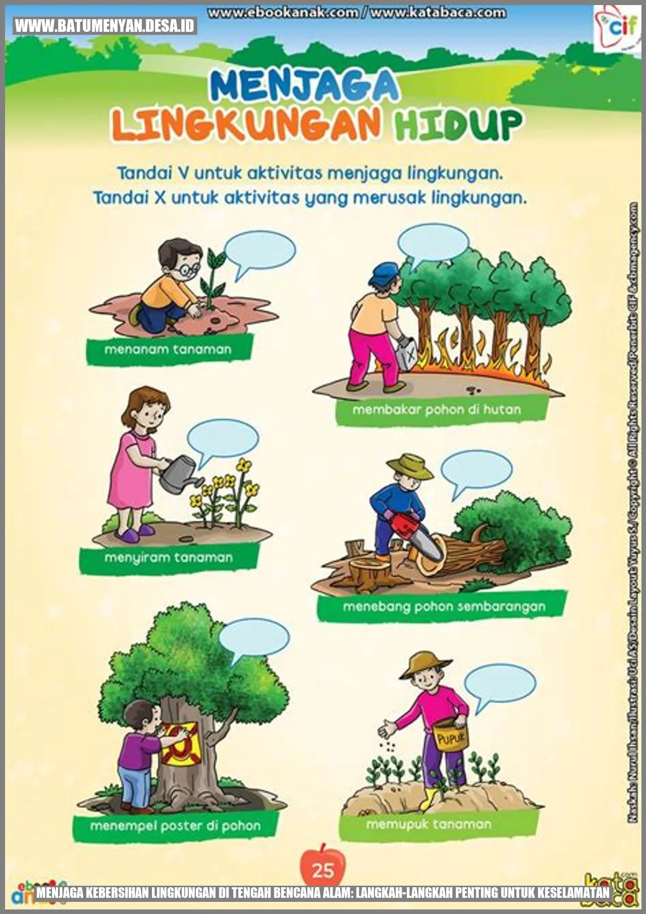 Menjaga Kebersihan Lingkungan di Tengah Bencana Alam: Langkah-langkah Penting untuk Keselamatan