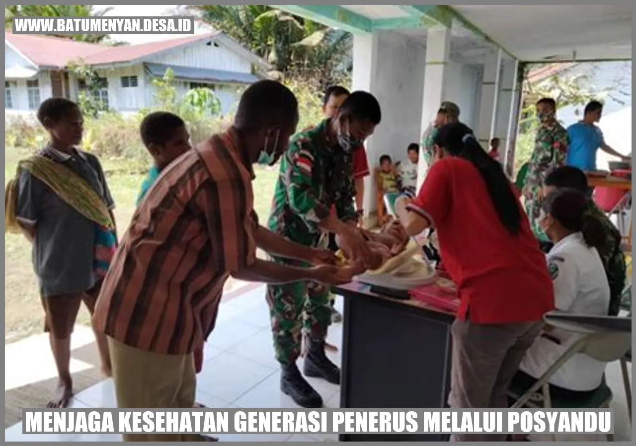 Menjaga Kesehatan Generasi Penerus Melalui Posyandu