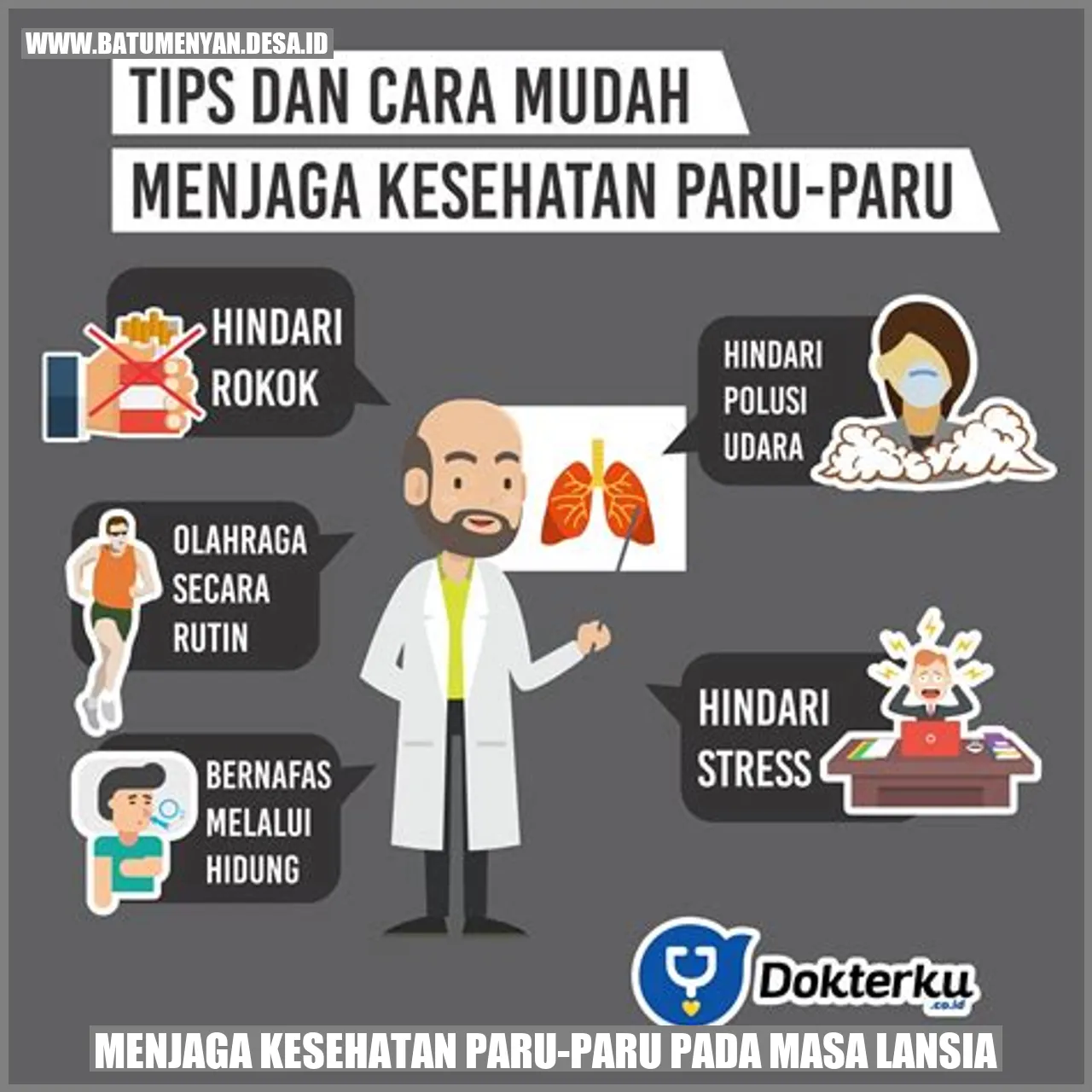 Menjaga Kesehatan Paru-Paru pada Masa Lansia