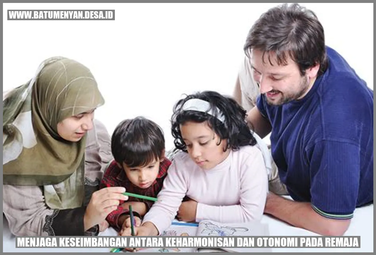 Menjaga Keseimbangan Antara Keharmonisan dan Otonomi pada Remaja