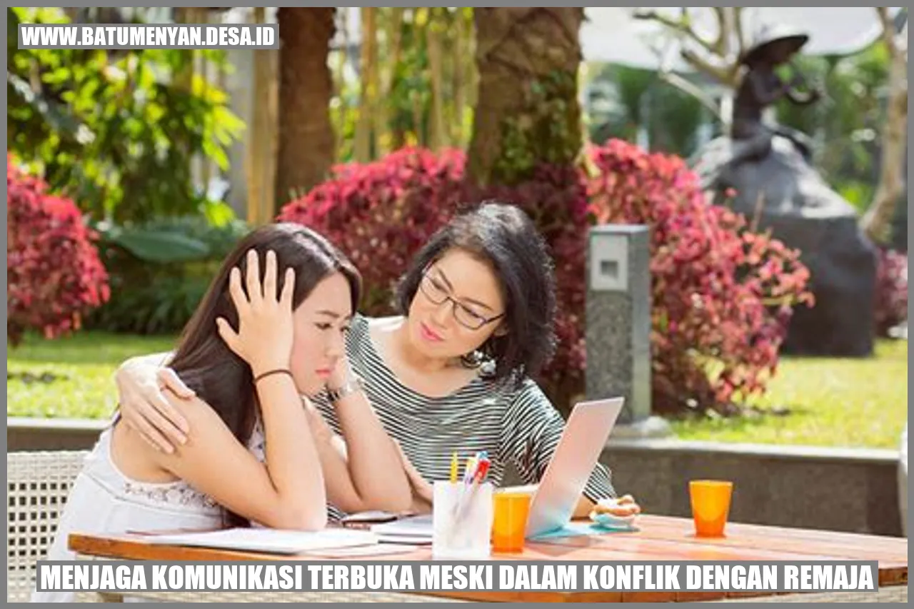 Menjaga Komunikasi Terbuka Meski dalam Konflik dengan Remaja
