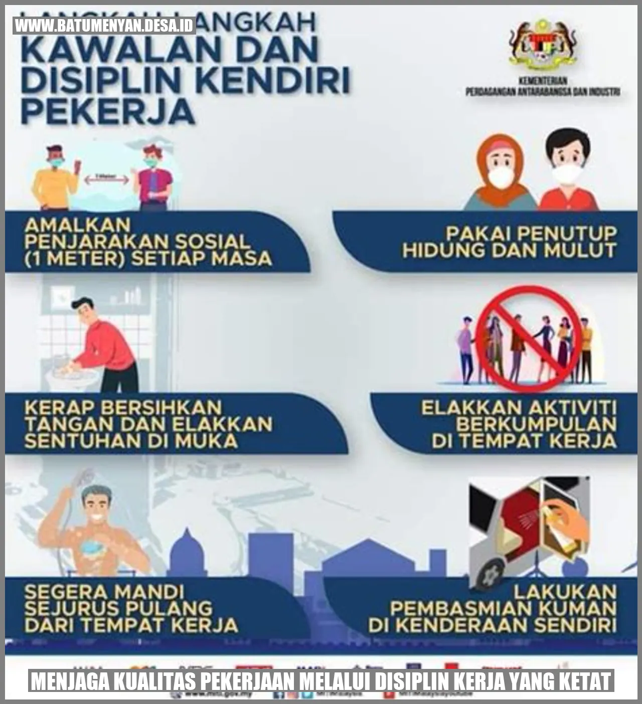 Menjaga Kualitas Pekerjaan melalui Disiplin Kerja yang Ketat