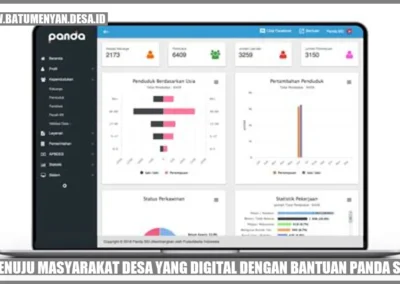 Menuju Masyarakat Desa yang Digital dengan Bantuan Panda SID
