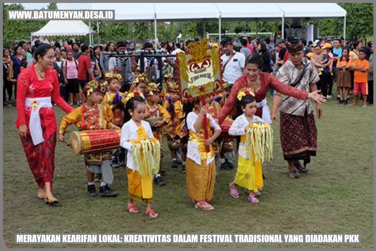 Merayakan Kearifan Lokal: Kreativitas dalam Festival Tradisional yang Diadakan PKK
