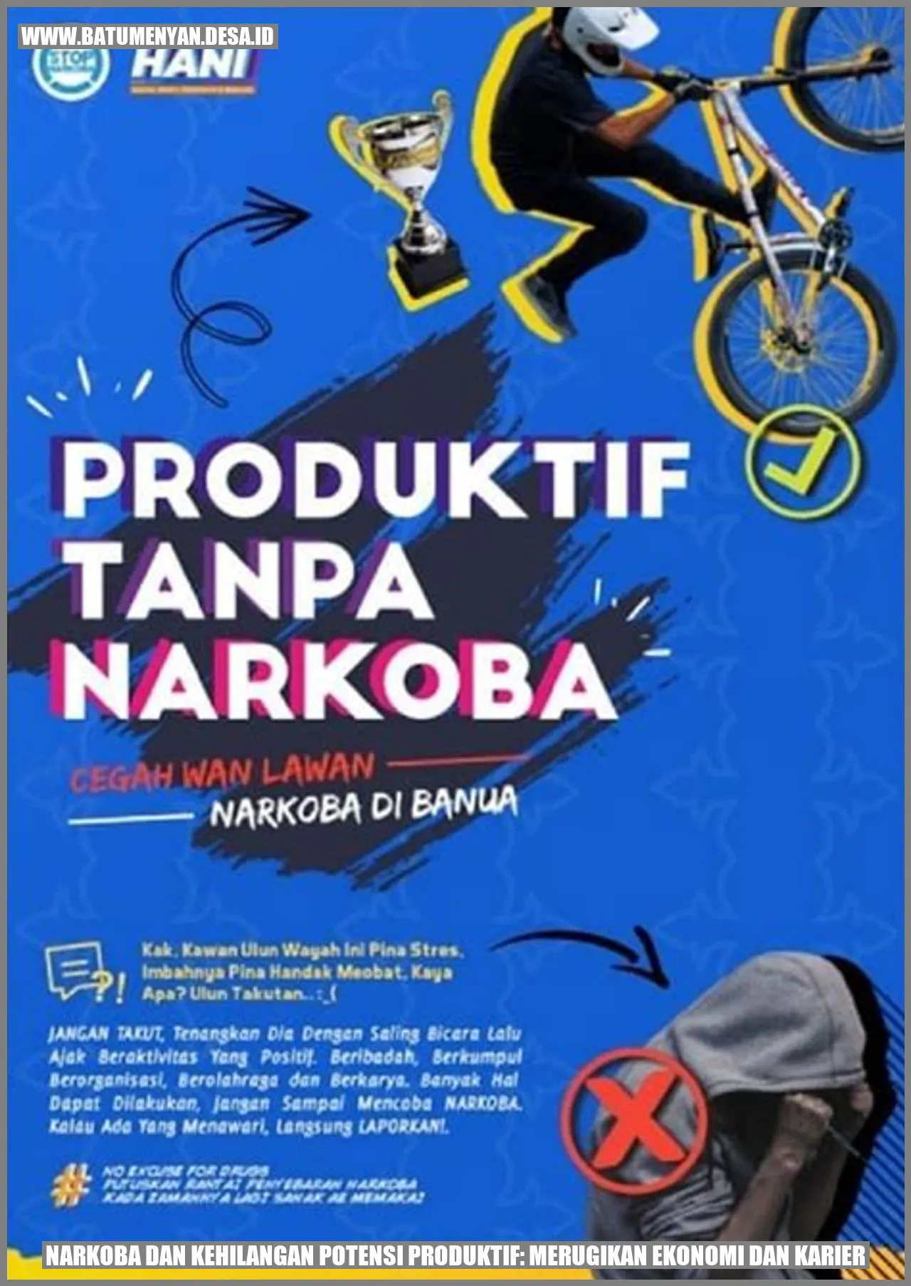 Narkoba dan Kehilangan Potensi Produktif: Merugikan Ekonomi dan Karier