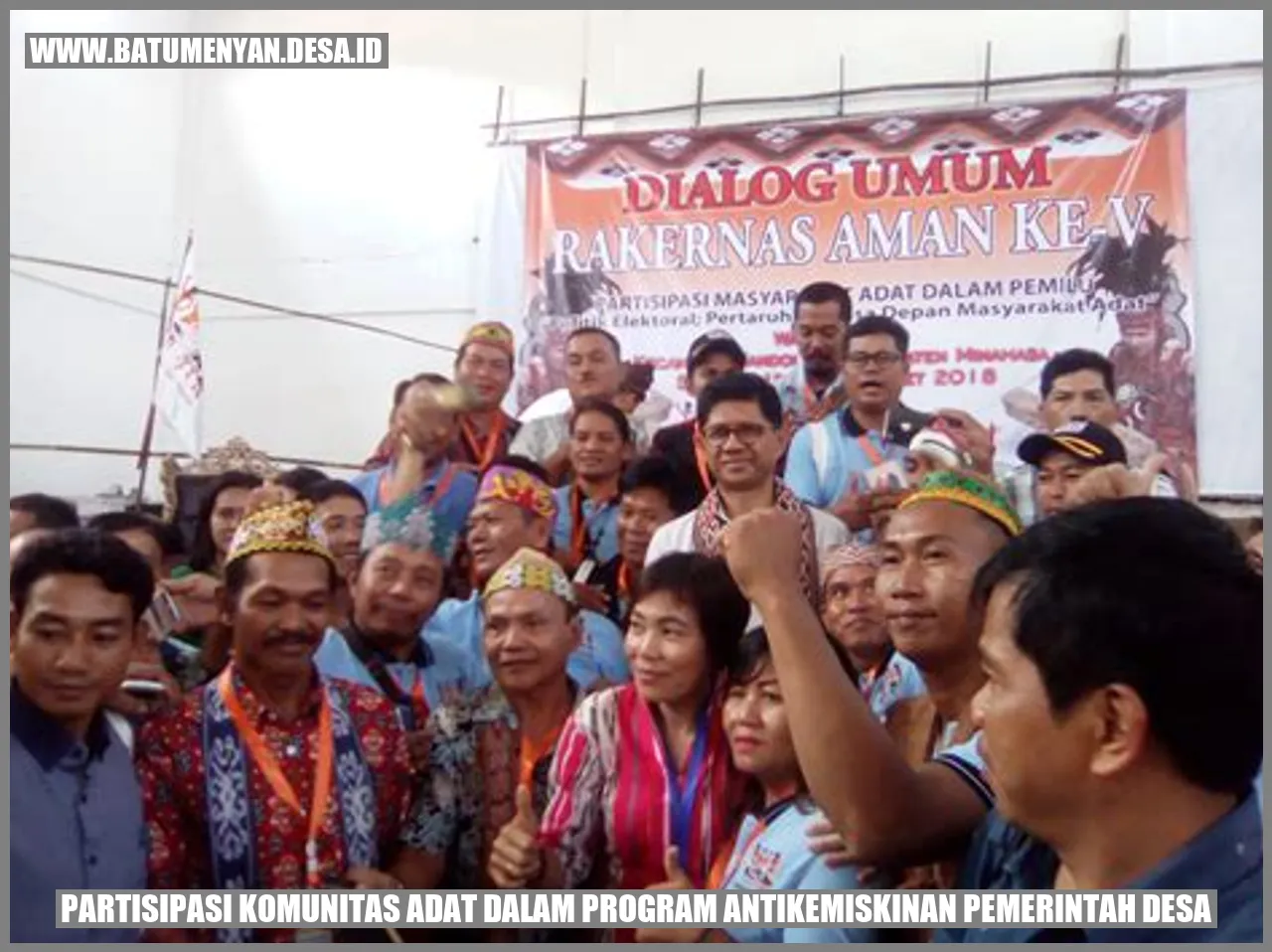 Partisipasi Komunitas Adat dalam Program Antikemiskinan Pemerintah Desa