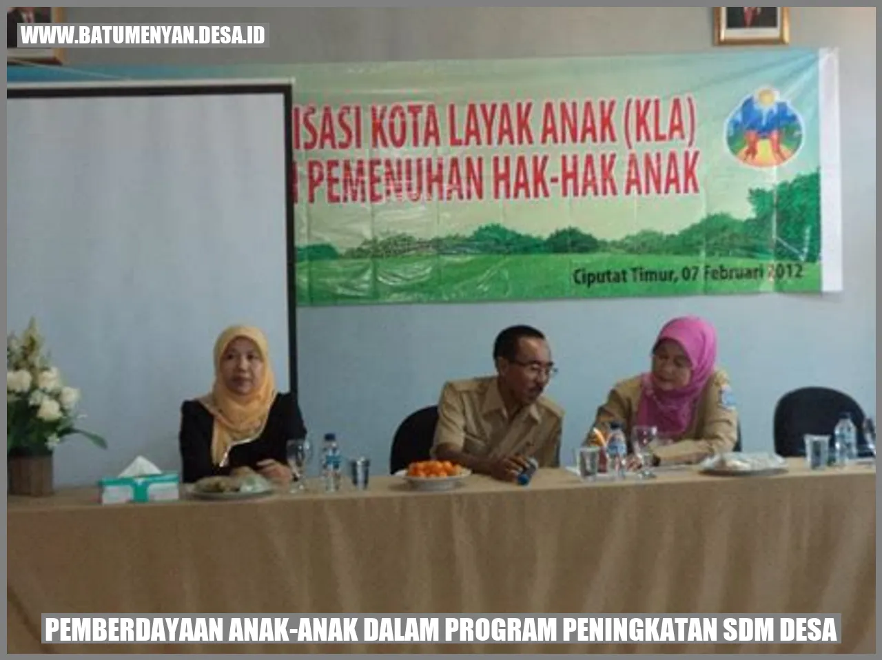 Pemberdayaan Anak-Anak dalam Program Peningkatan SDM Desa