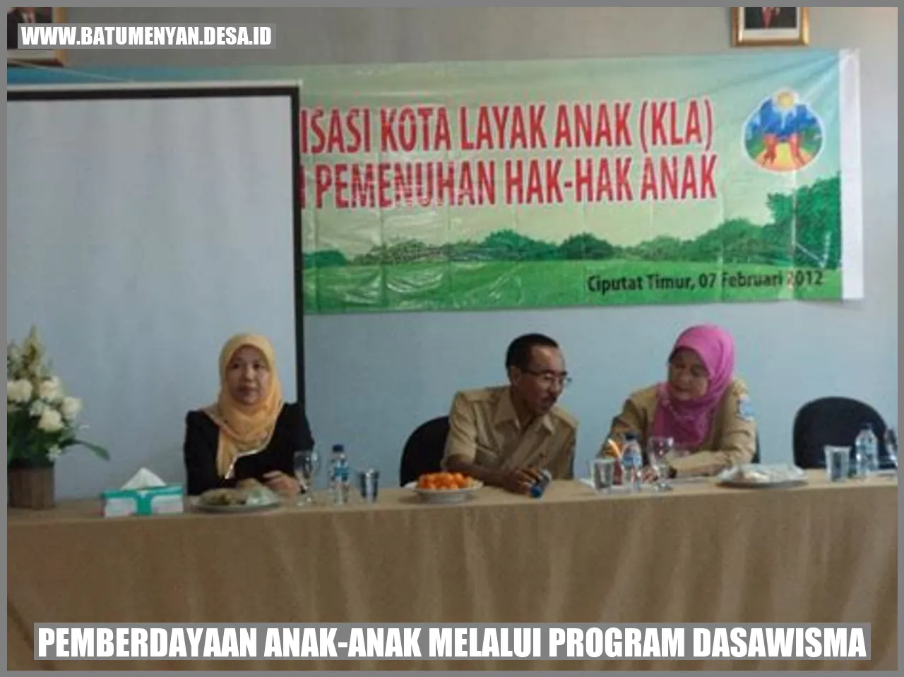 Pemberdayaan Anak-Anak Melalui Program Dasawisma