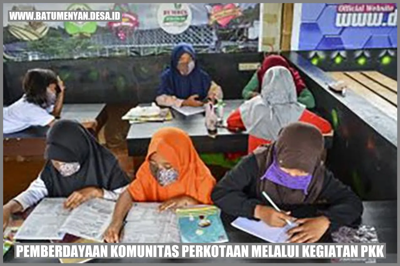 Pemberdayaan Komunitas Perkotaan melalui Kegiatan PKK