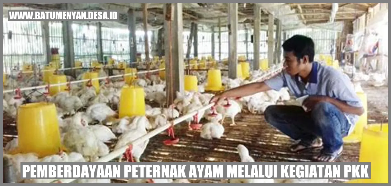 Pemberdayaan Peternak Ayam melalui Kegiatan PKK