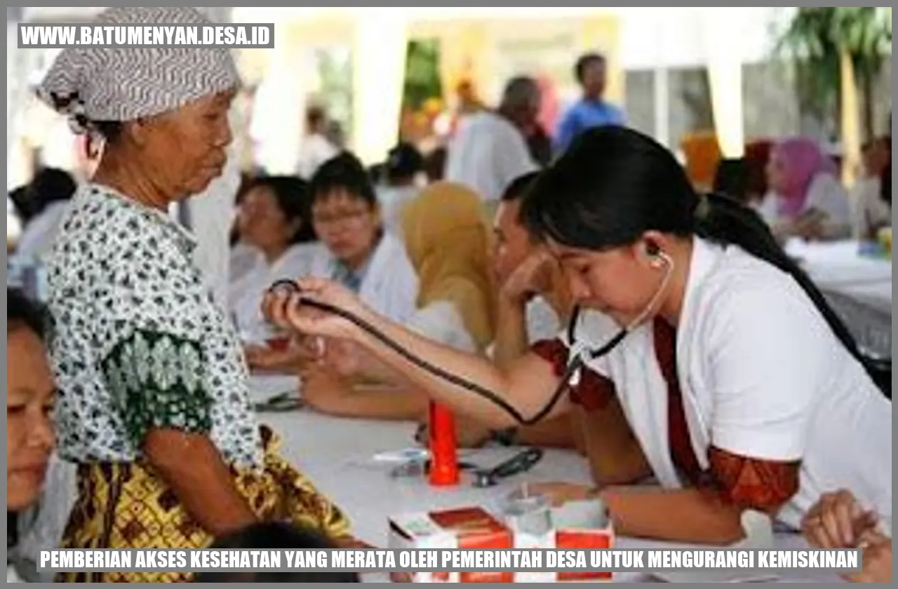 Akses Kesehatan di Desa Batu Menyan