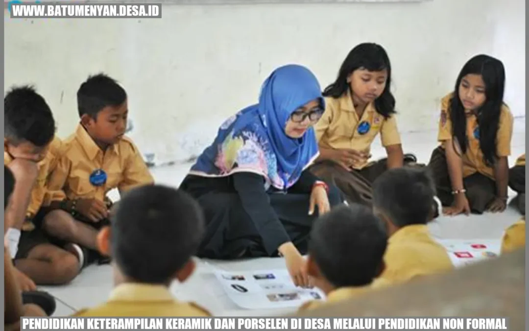 Pendidikan Keterampilan Keramik dan Porselen di Desa Melalui Pendidikan Non Formal