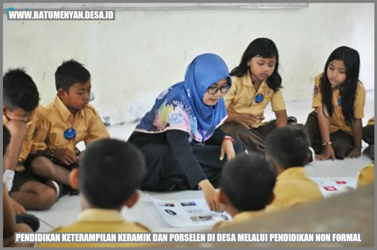 Pendidikan Keterampilan Keramik dan Porselen di Desa Melalui Pendidikan Non Formal