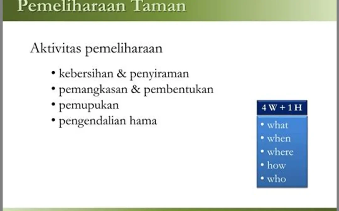 Rahasia Sukses Jaga Taman Desa: Pendidikan Non Formal!
