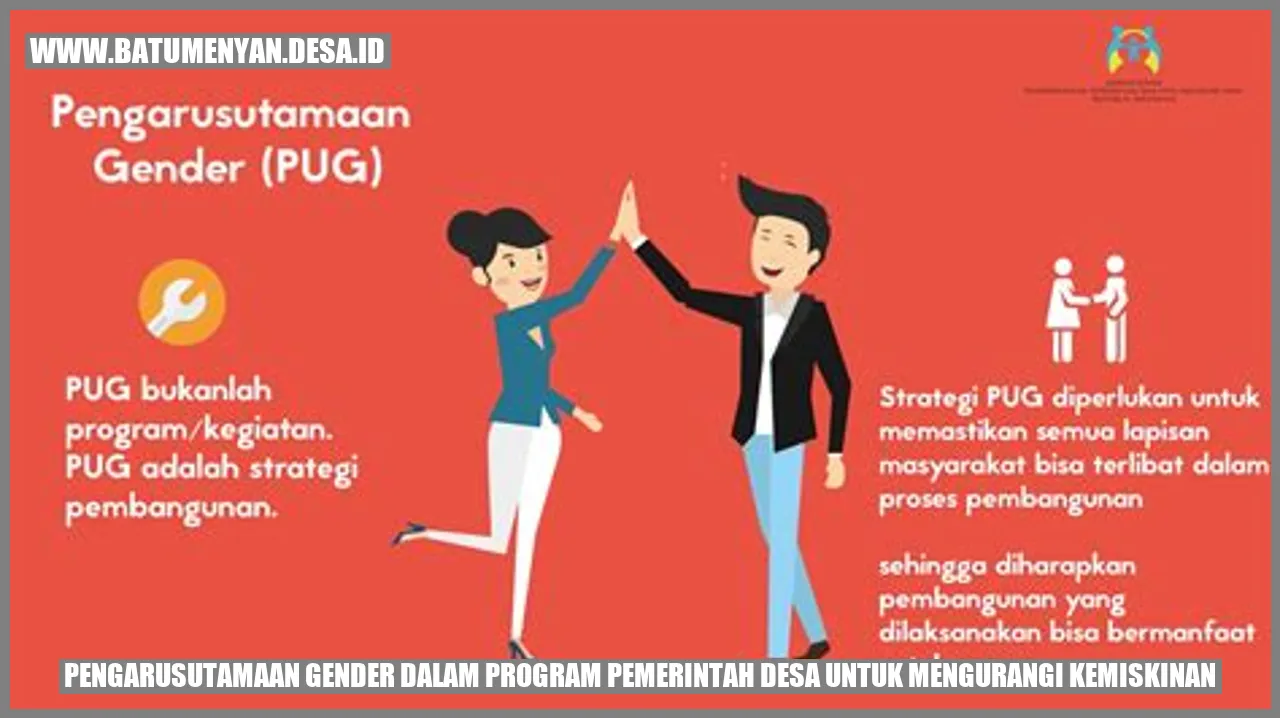 Pengarusutamaan Gender dalam Program Pemerintah Desa untuk Mengurangi Kemiskinan