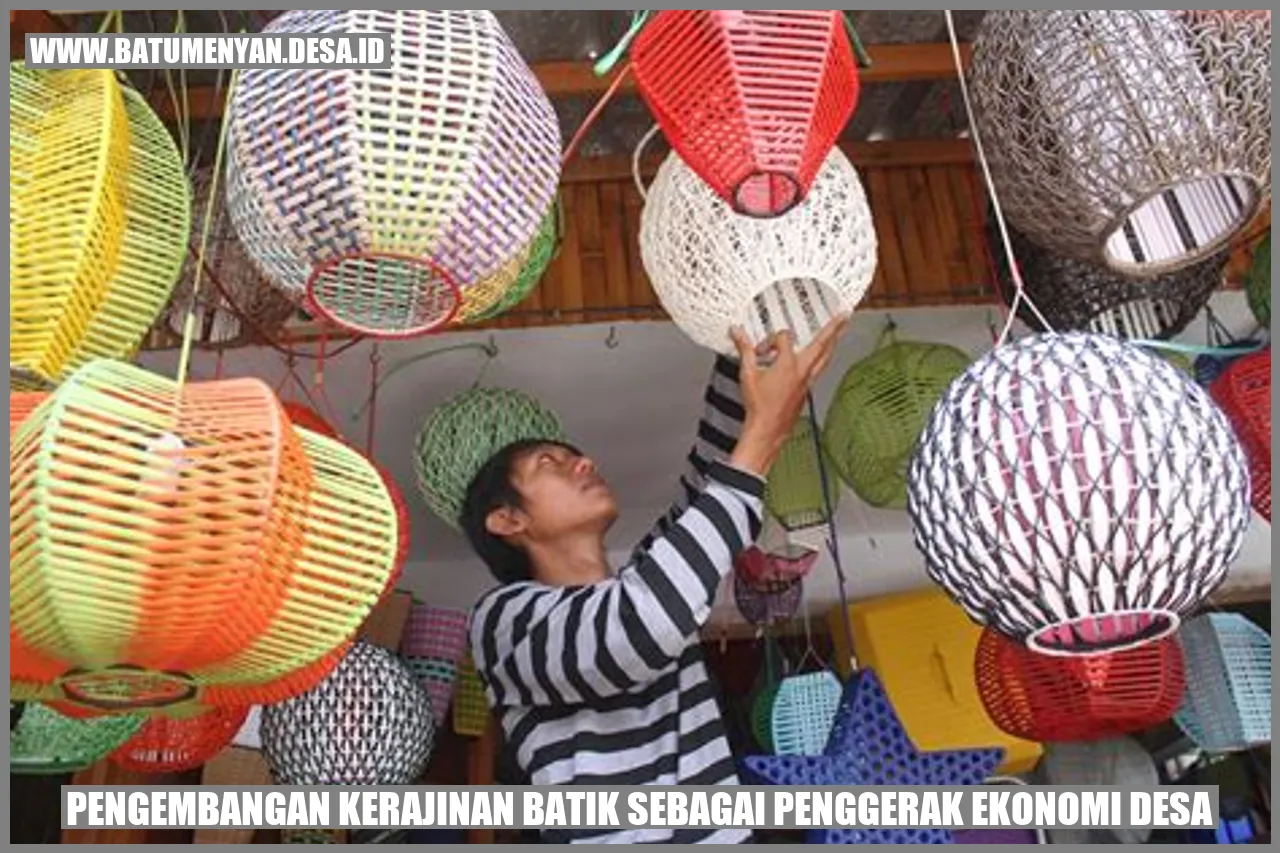 Pengembangan Kerajinan Batik sebagai Penggerak Ekonomi Desa