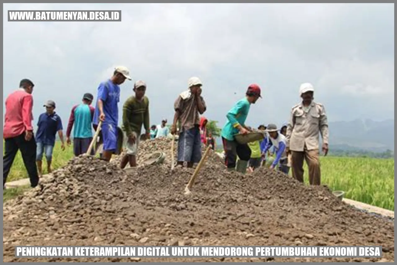 Peningkatan Keterampilan Digital untuk Mendorong Pertumbuhan Ekonomi Desa