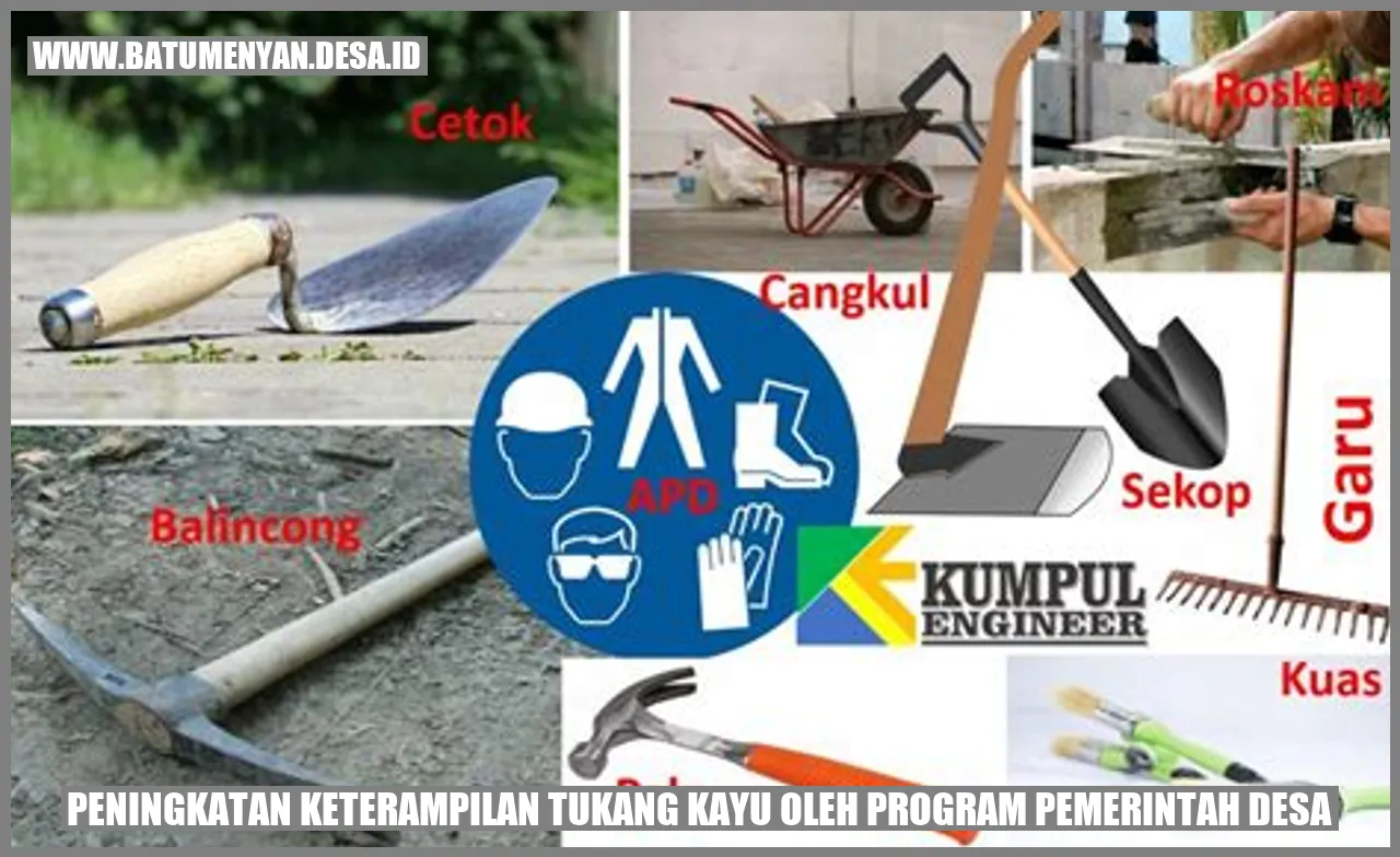 Tukang kayu yang sedang bekerja