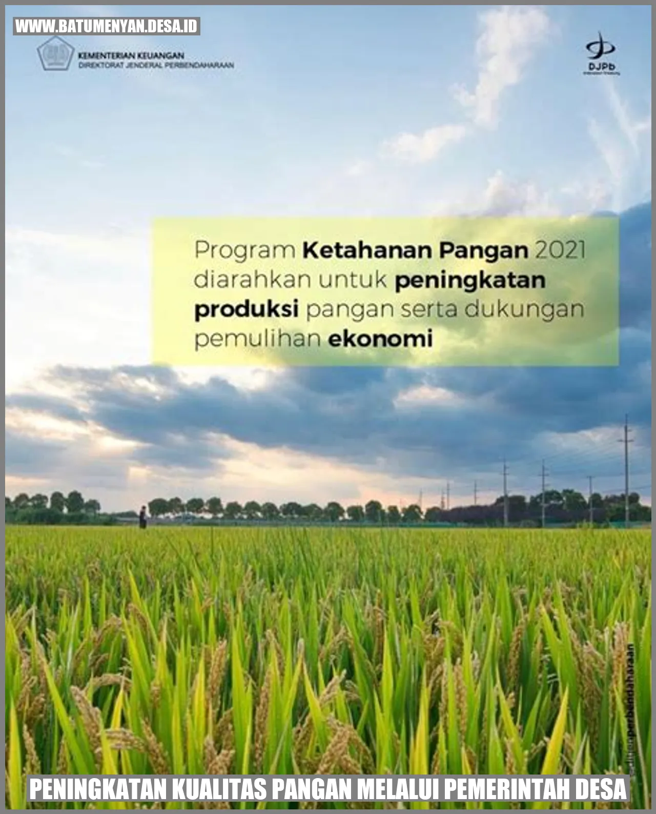 Peningkatan Kualitas Pangan melalui Pemerintah Desa