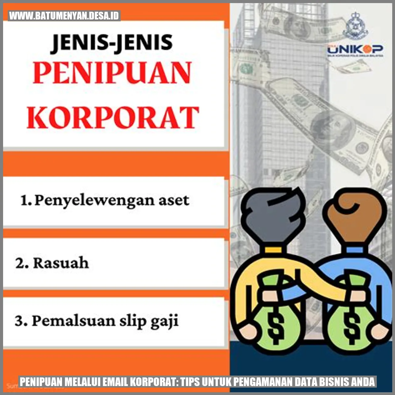 Penipuan Melalui Email Korporat: Tips untuk Pengamanan Data Bisnis Anda