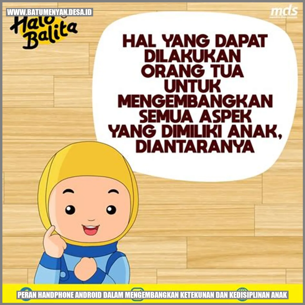 Peran Handphone Android dalam Mengembangkan Ketekunan dan Kedisiplinan Anak