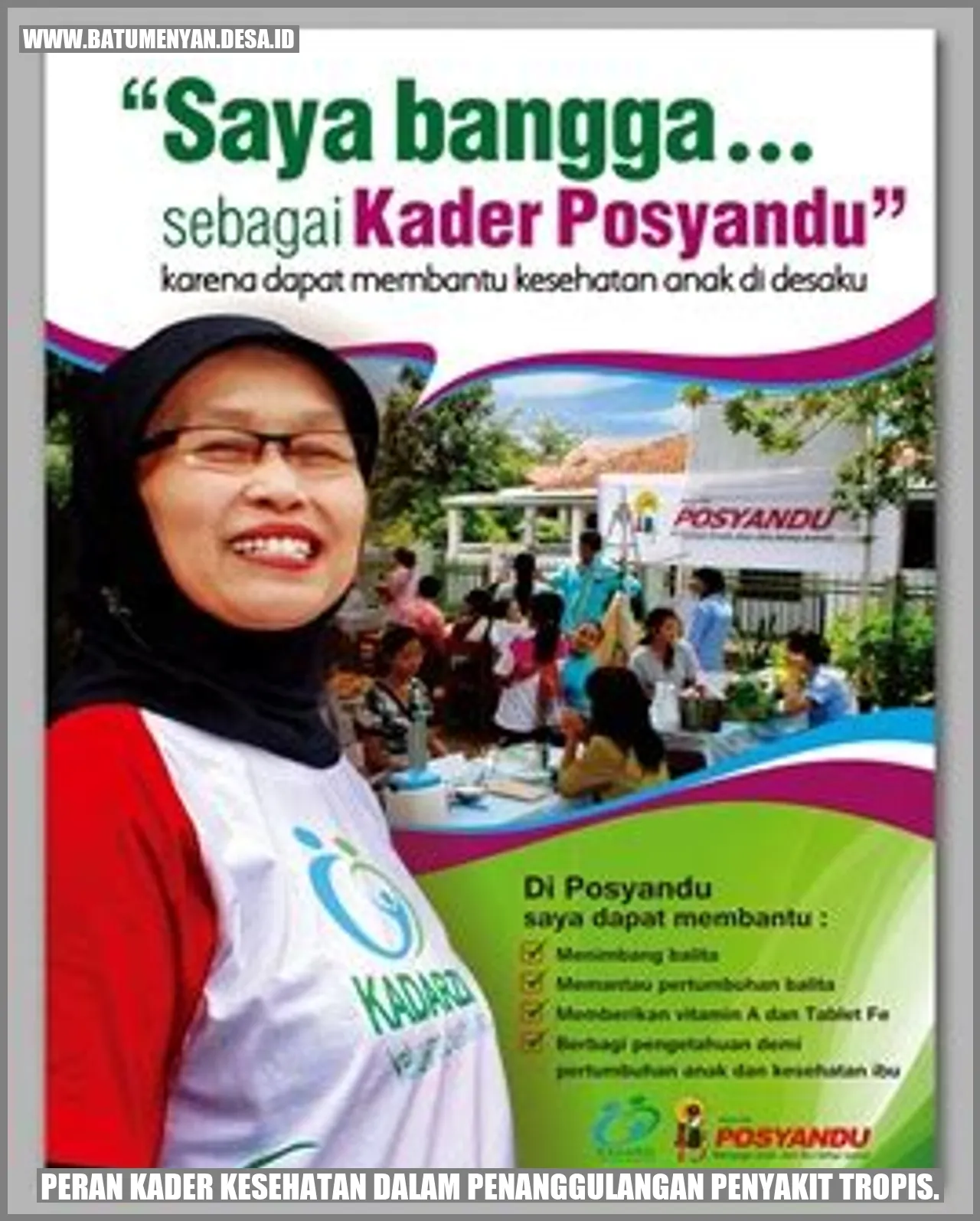 Peran Kader Kesehatan dalam Penanggulangan Penyakit Tropis