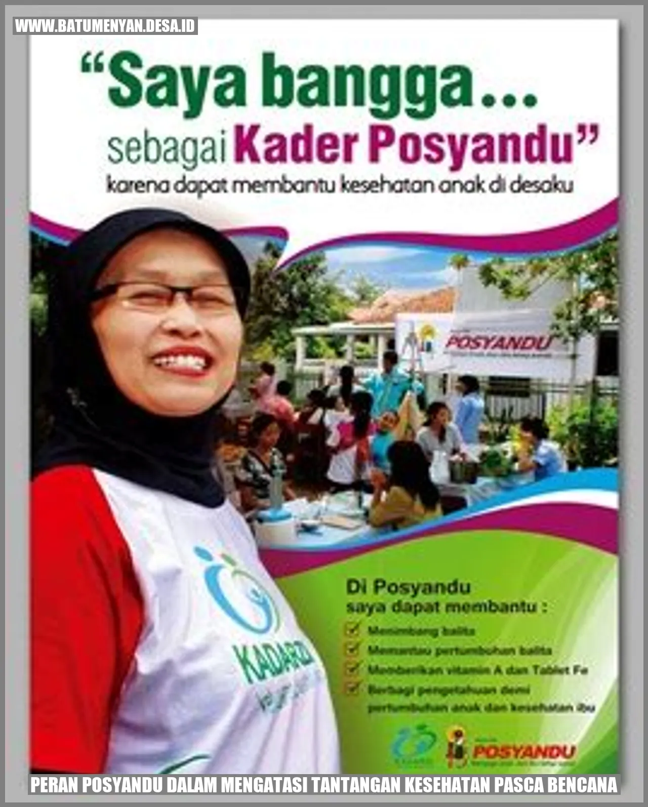 Peran Posyandu dalam Mengatasi Tantangan Kesehatan Pasca Bencana
