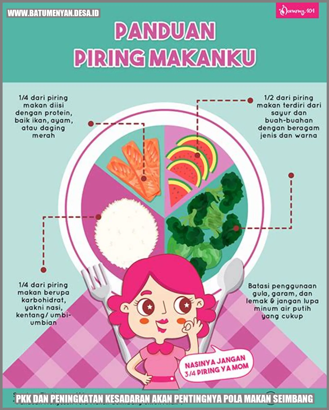 PKK dan Peningkatan Kesadaran Akan Pentingnya Pola Makan Seimbang