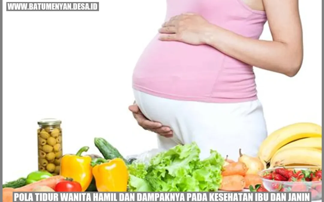 Pola Tidur Wanita Hamil dan Dampaknya pada Kesehatan Ibu dan Janin