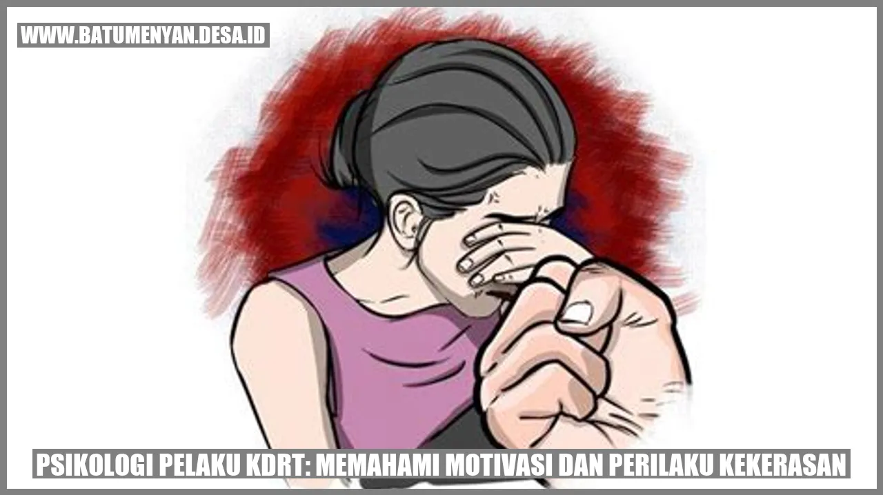 Gambar Psikologi Pelaku KDRT