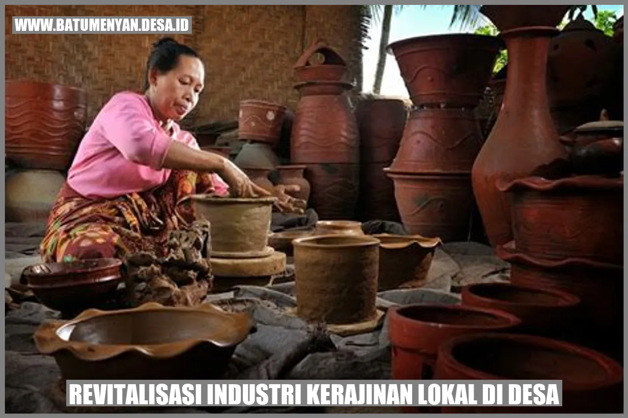 Industri Kerajinan Lokal di Desa
