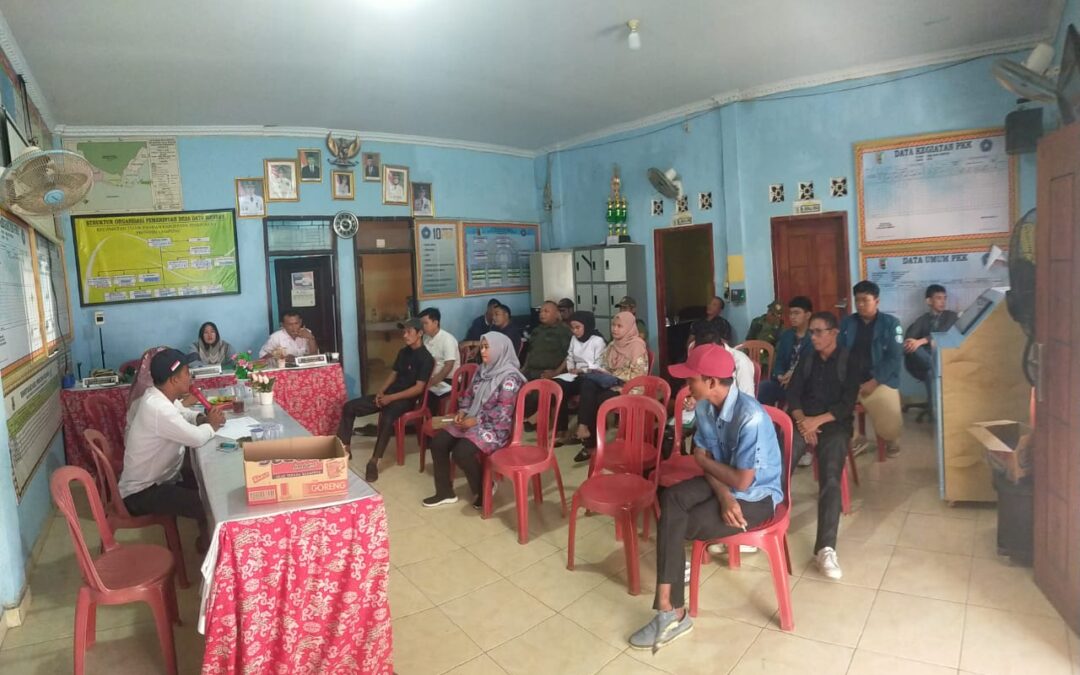Jajaran Pemerintah Desa Batu Menyan Gelar Kegiatan Rapat Koordinasi dan Evaluasi Kinerja Perangkat Desa