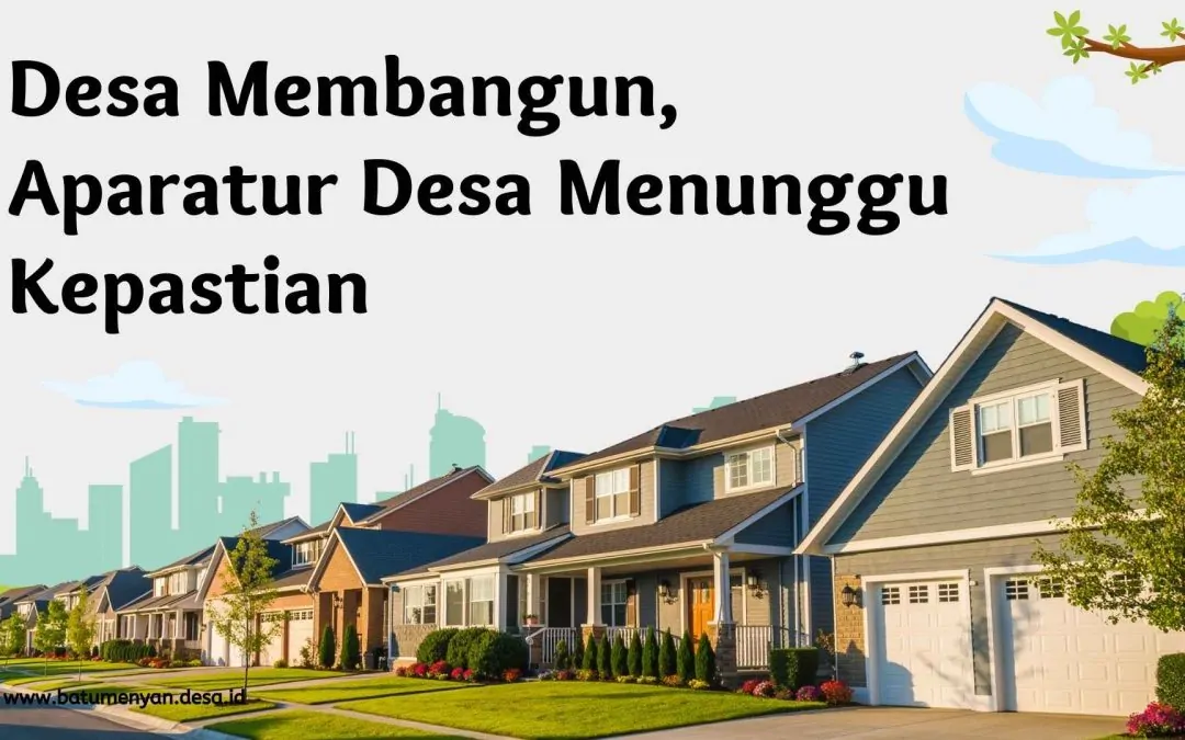 Desa Membangun, Aparatur Desa Menunggu Kepastian
