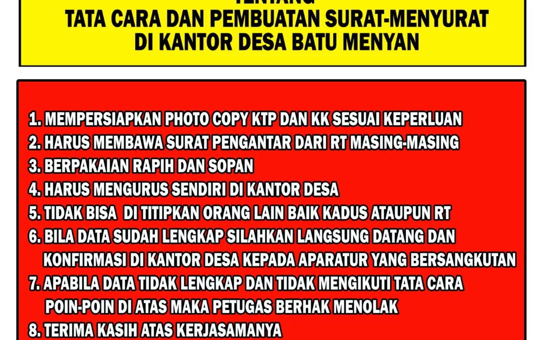 Pengumuman
